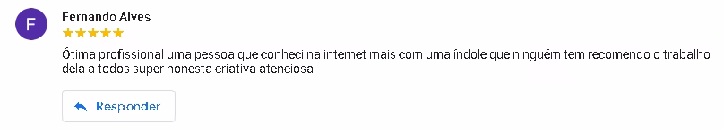 Avaliações clientes google 7
